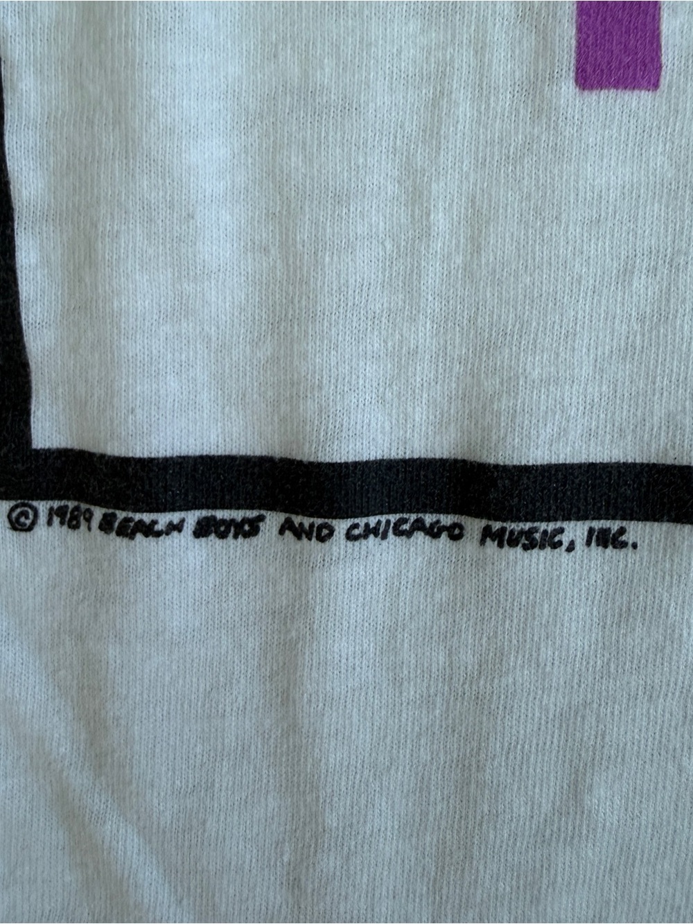 Chicago Beach Boys Together In Concert 1989 Vintage Tour Tee XL 21” pit to pit - Picture 4 of 10